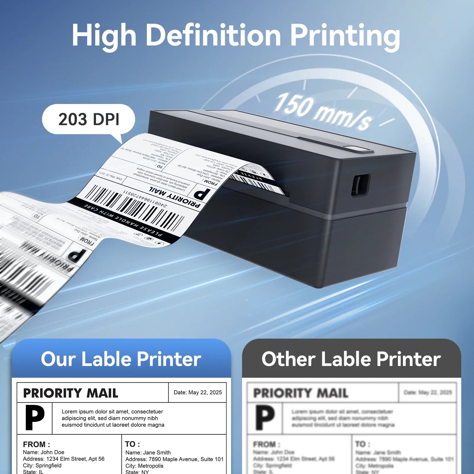 Portable Ink-Free Label Maker