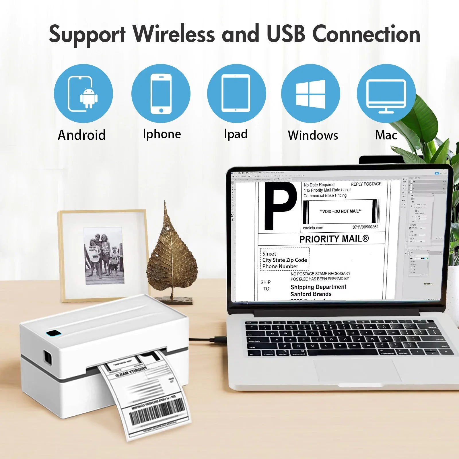 Portable Ink-Free Label Maker